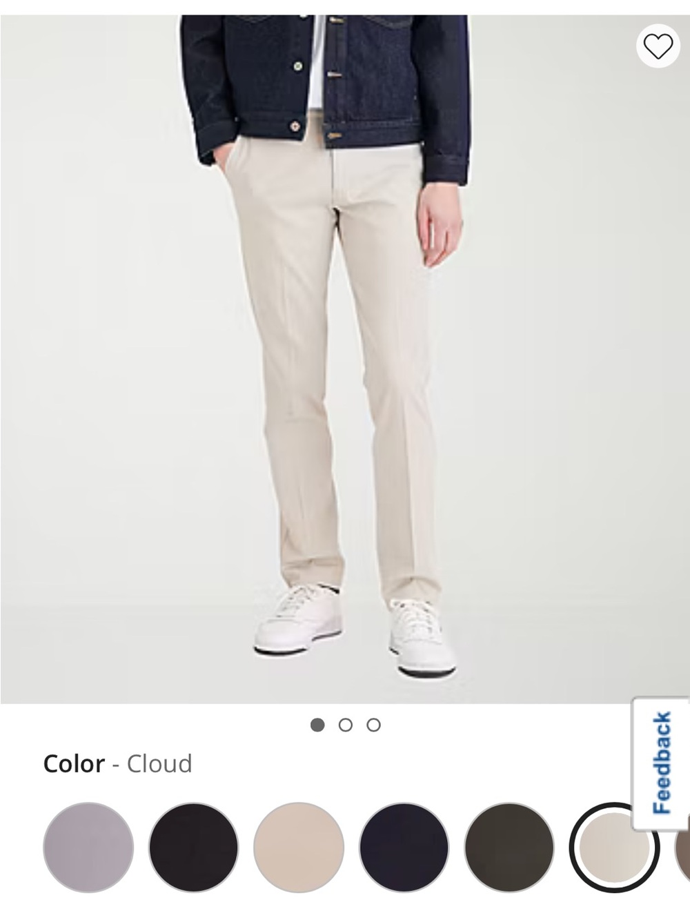 Dockers Cloud Beige Straight-Leg Men's Pants